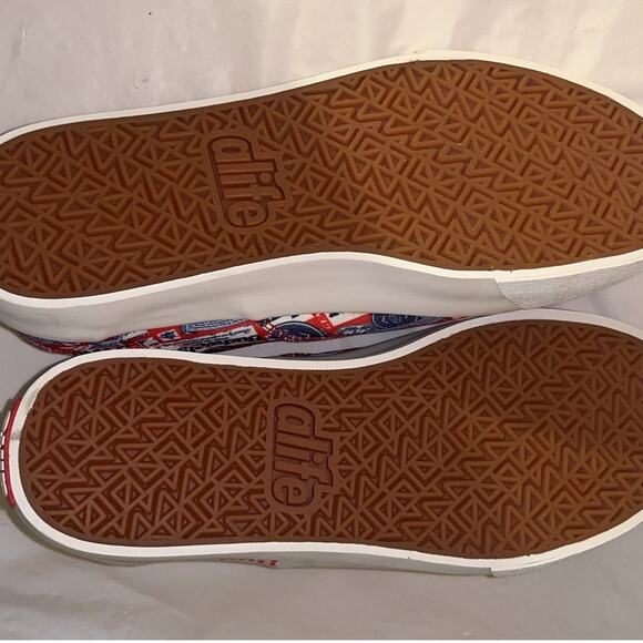 Alife Budweiser Mens Size 7 Public Bud King of Beer Canvas Sneakers - NEW w/Box - Picture 10 of 13